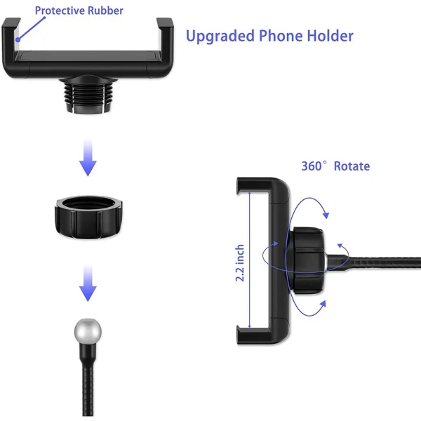 Selfie Ring Light Tripod With Phone Holder