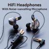 Wired Earphone Diamond With Mic Deep Bass