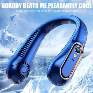 Neck Fan Mini Portable Rechargeable