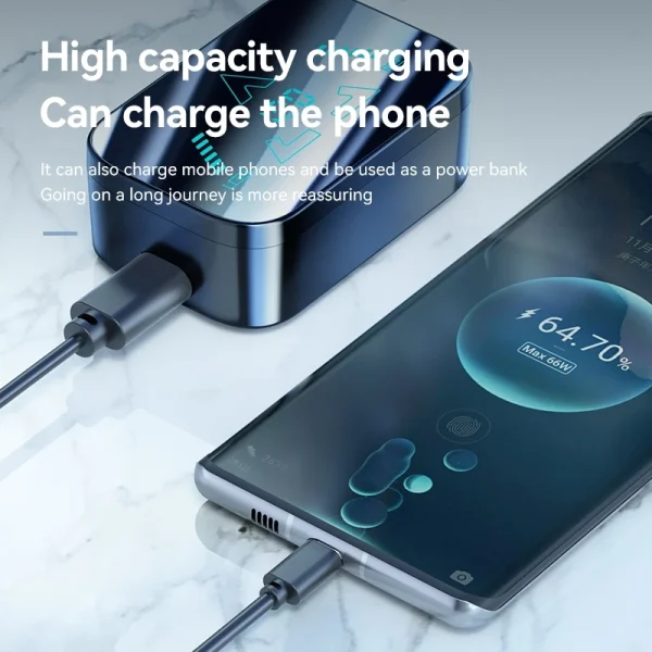 Wireless Bluetooth Earphone Noise Cancelling Earbuds