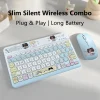 Bluetooth Wireless Keyboard Mouse Combo Set