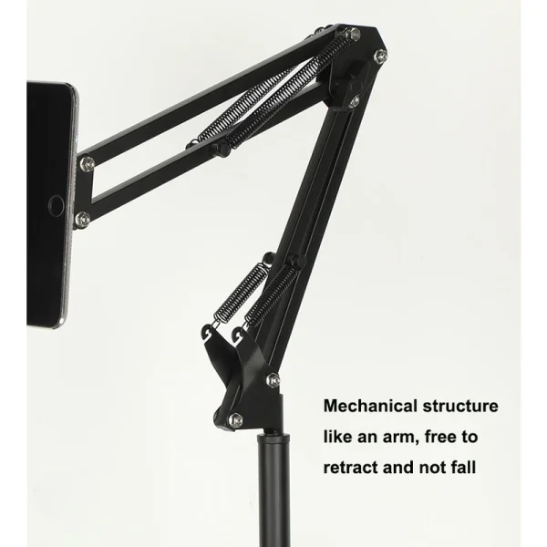 my-11134207-820lg-mgrksyhwrxu6d3.webp Tablet Phone Metal Stand Lazy Holder Bracket Adjustable Long Arm Floor Stand Clip