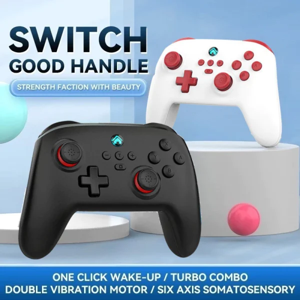 Random Limited Theme Wireless Bluetooth Gamepad for Switch And PC