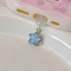 Star  Hanging Pendant Phone Dust Plug Decoration