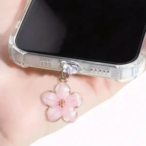 sg-11134201-7rd4t-m77cw7vmyy6ya3.webp Cherry Blossom Hanging Pendant Phone Dust Plug Decoration