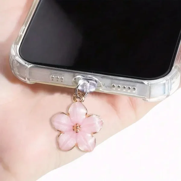 sg-11134201-7rd4t-m77cw7vmyy6ya3.webp Cherry Blossom Hanging Pendant Phone Dust Plug Decoration
