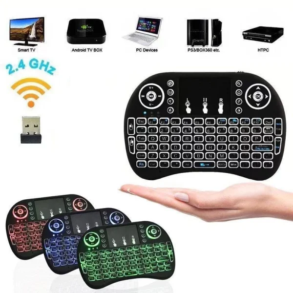 Wireless i8 Mini Keyboard with Touchpad