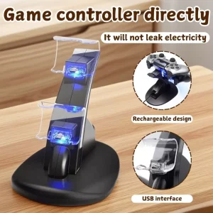 PS4 Controller Dual Charging Dock Stand Station
