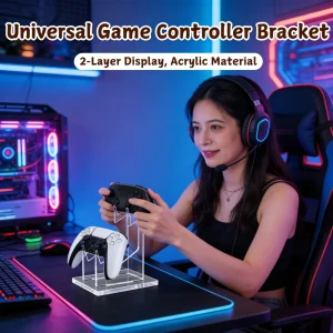PS5 Controller Stand Dual Tier Desktop Holder